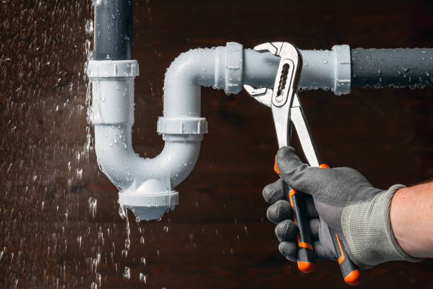 Professional Sewer Line Repair technician working in Highland Park, NJ